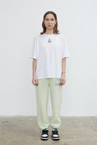 Fifty Pieces-Beyaz Oversize Basic T-Shirt-T-Shirts-3-milagron.live