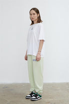 Fifty Pieces-Beyaz Oversize Basic T-Shirt-T-Shirts-4-milagron.live