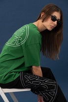 Fifty Pieces-Canlı Yeşil Core Oversize T-Shirt-T-Shirts-2-milagron.live