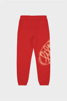 Kadın Kırmızı Loose Fit Jogger Pantolon