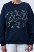 Kadın Lacivert Core Oversize Sweatshirt
