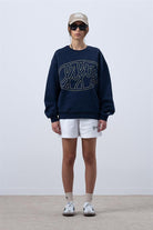 Kadın Lacivert Core Oversize Sweatshirt