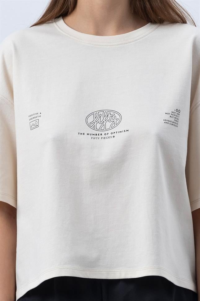 Fifty Pieces-Kum Core Oversize Mid Length T-Shirt-T-Shirts-7-milagron.live