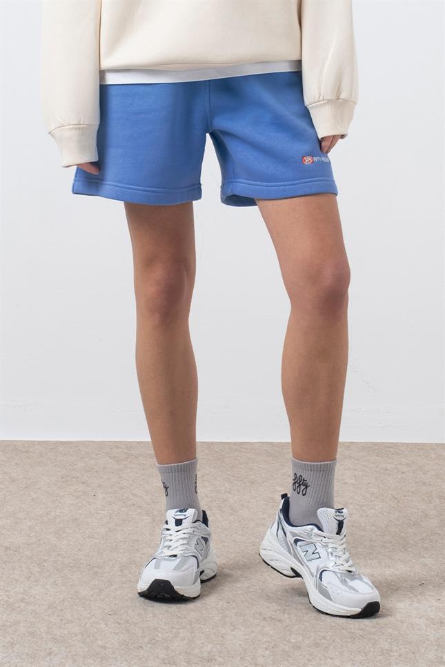 Fifty Pieces-Mavi Bermuda Jogger Şort-Şort-2-milagron.live