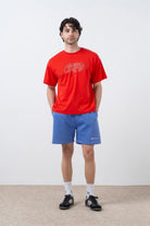 Fifty Pieces-Mavi Loose Fit Jogger Şort-Şort-1-milagron.live