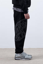 Fifty Pieces-Siyah Core Loose Fit Jogger-Eşofman-2-milagron.live