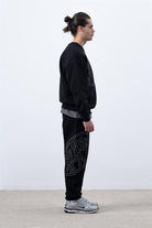 Fifty Pieces-Siyah Core Loose Fit Jogger-Eşofman-5-milagron.live