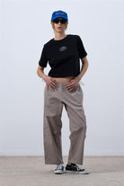 Fifty Pieces-Siyah Core Oversize Mid Length T-Shirt-T-Shirts-4-milagron.live