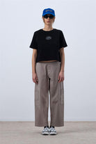 Fifty Pieces-Siyah Core Oversize Mid Length T-Shirt-T-Shirts-5-milagron.live