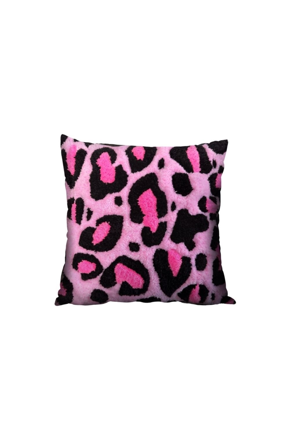 Fille á Fille Design Studio-Leopar Pembe Kırlent-Kırlent-1-milagron.live