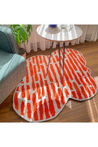 Fille á Fille Design Studio-Orange Rug-Halı-2-milagron.live