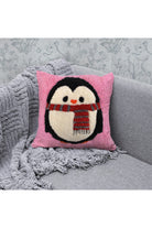 Fille á Fille Design Studio-Penguen Pembe Kırlent-Kırlent-2-milagron.live