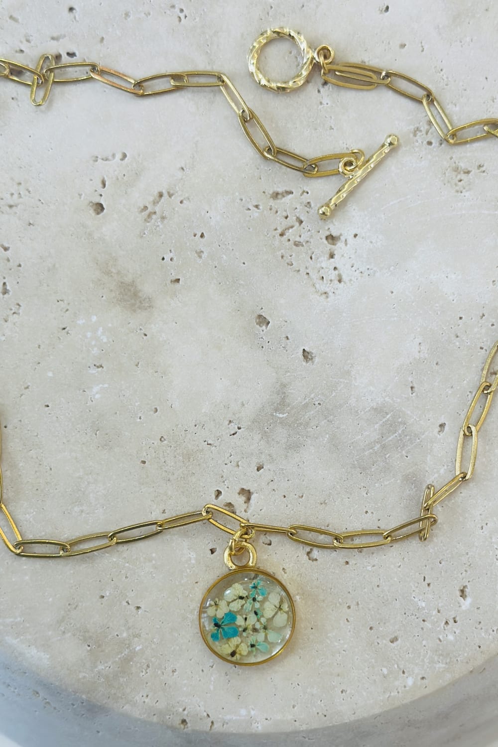 Fiorel Design-Golden Garden Circle - Blue-Kolye-3-milagron.live