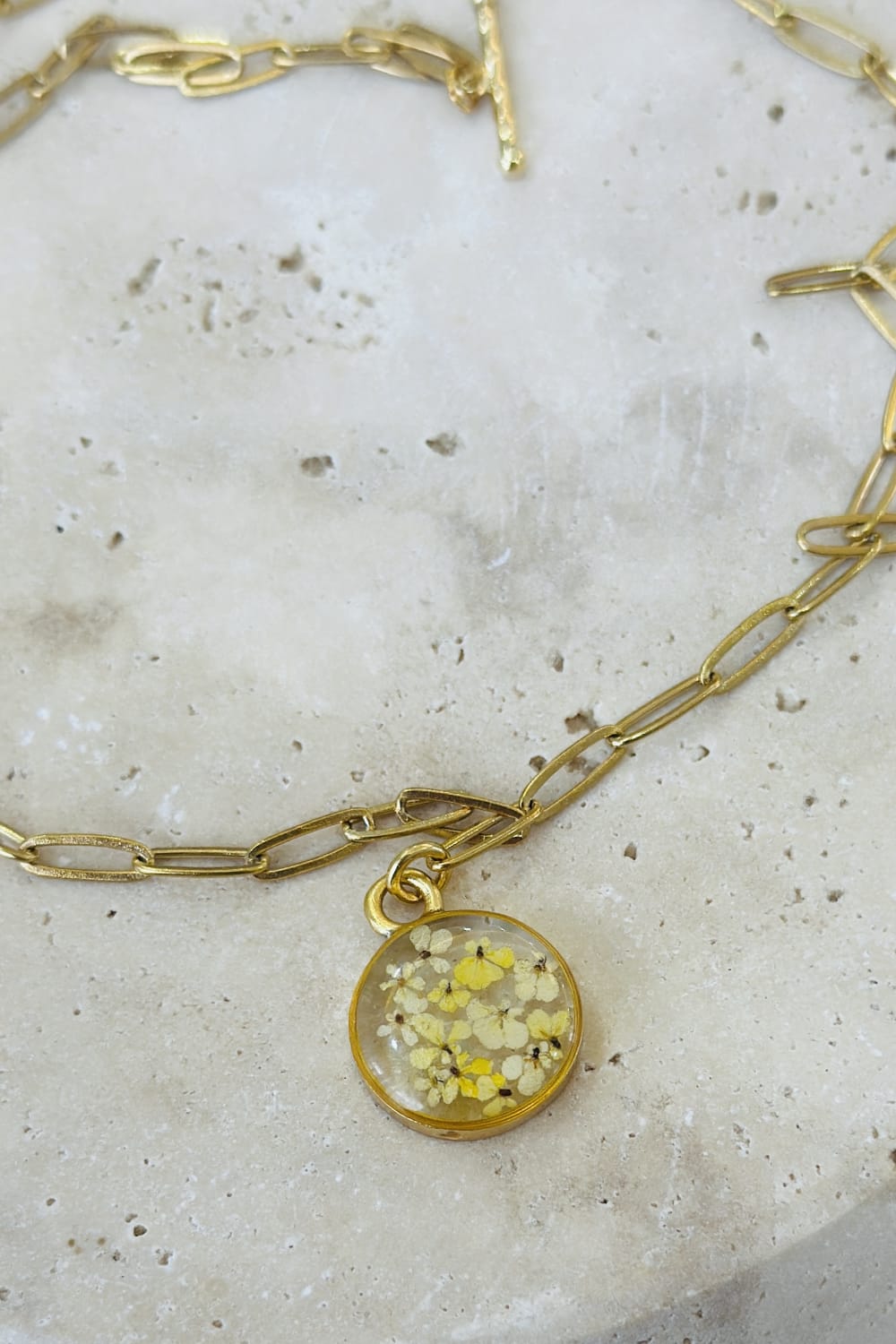 Fiorel Design-Golden Garden Circle - Honey-Kolye-1-milagron.live