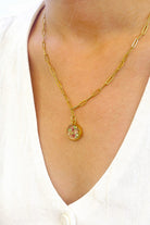 Fiorel Design-Golden Garden Circle - Ocean-Kolye-2-milagron.live