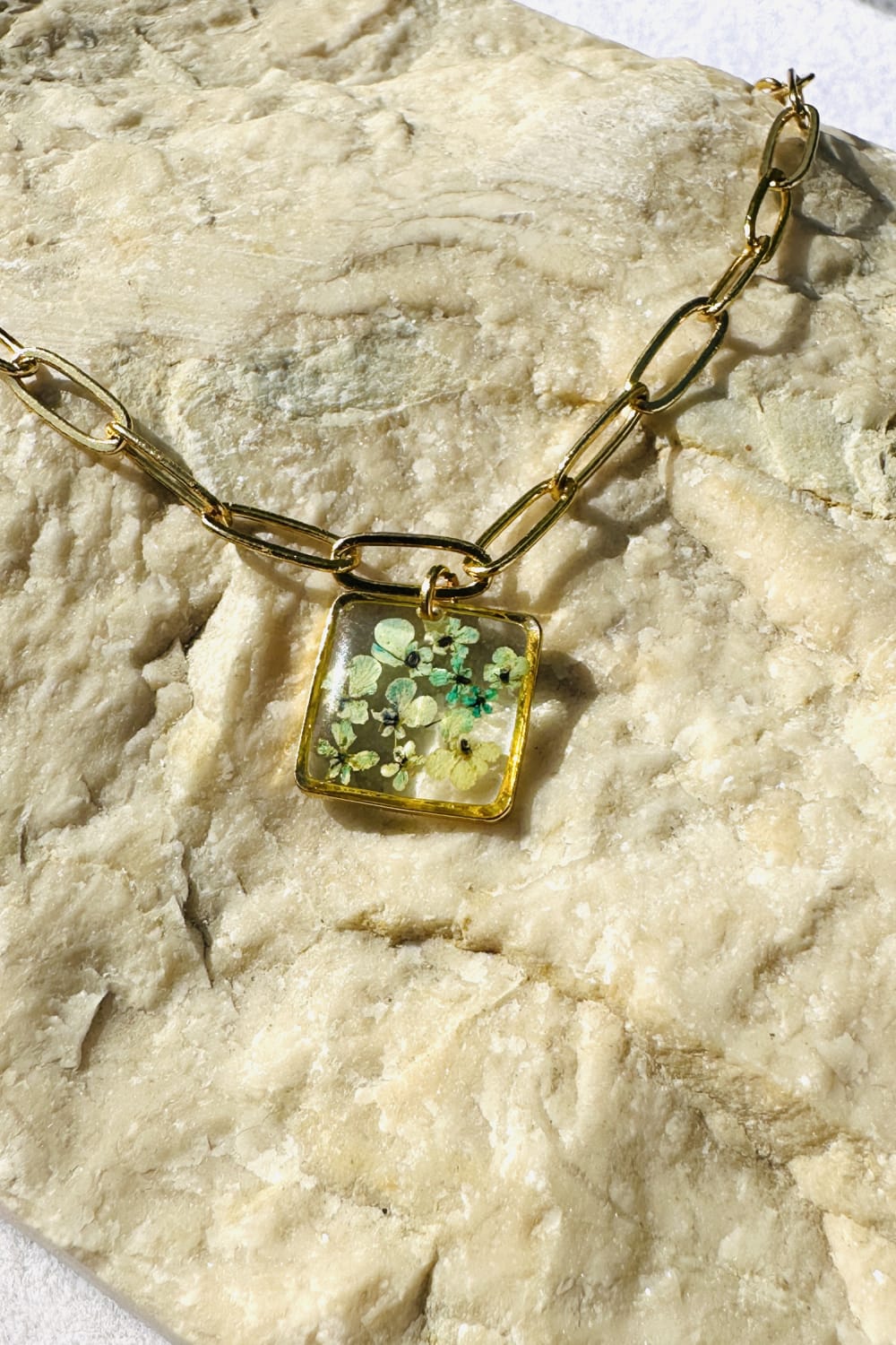 Fiorel Design-Golden Garden Lil Square - Blue-Kolye-3-milagron.live