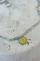 Fiorel Design-Golden Garden Rhodium - Yellow-Kolye-1-milagron.live