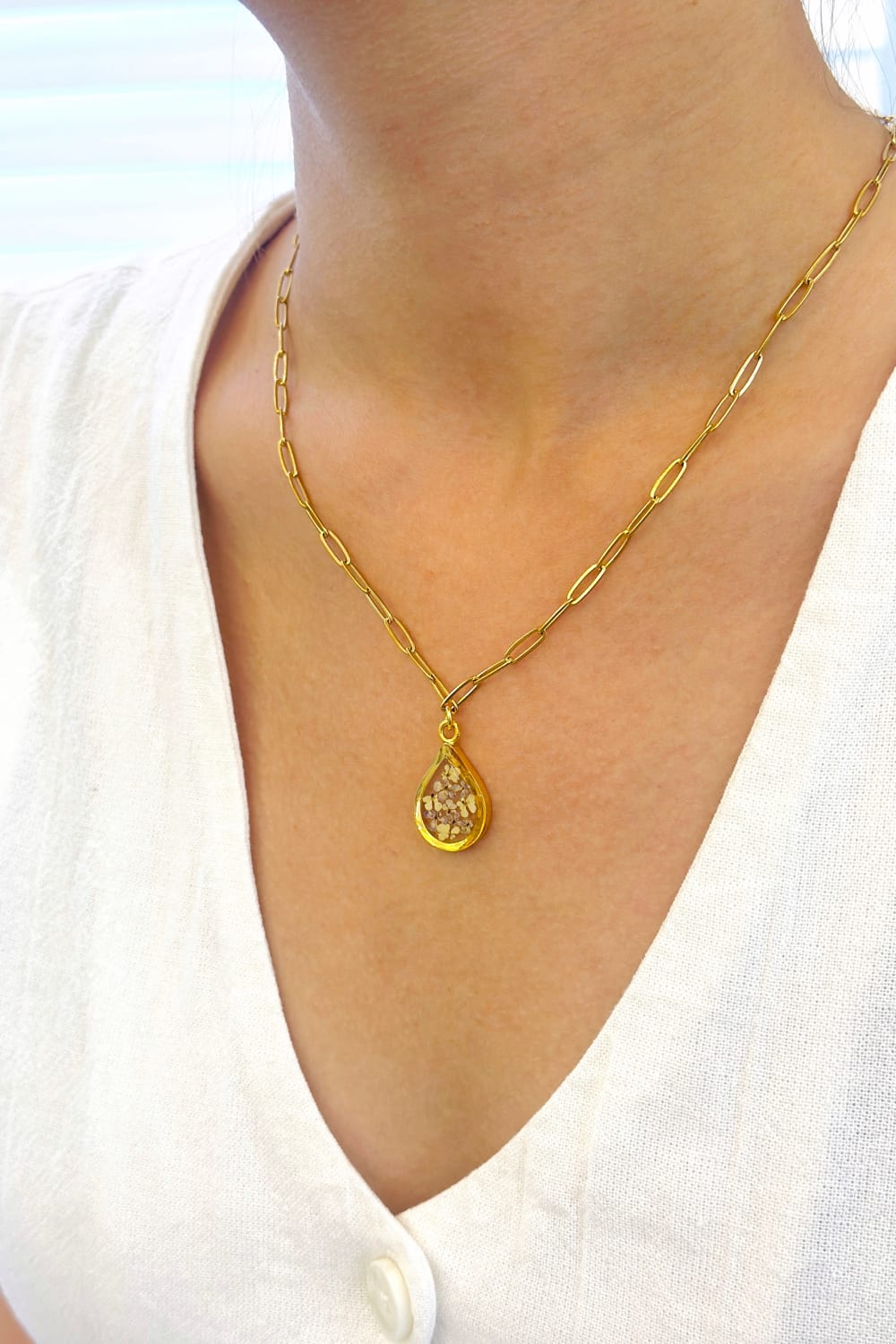 Fiorel Design-Golden Garden Teardrop - Lilac-Kolye-2-milagron.live