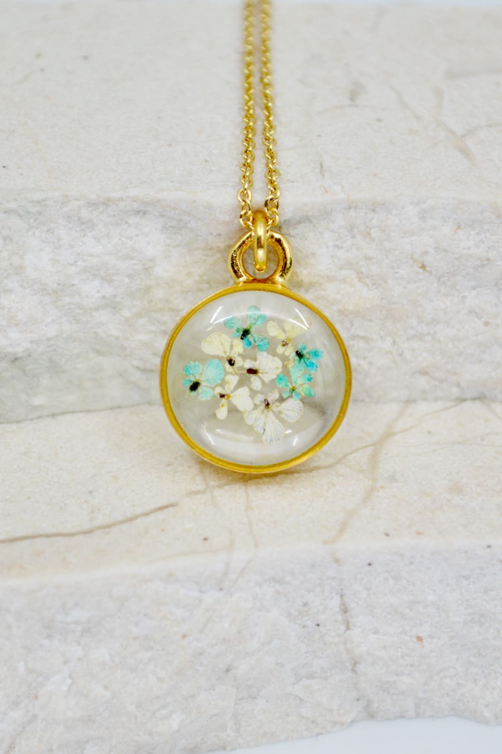 Fiorel Design-Happy Blue Sky Circle Kolye-Kolye-1-milagron.live