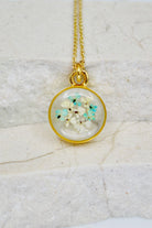 Fiorel Design-Happy Blue Sky Circle Kolye-Kolye-1-milagron.live