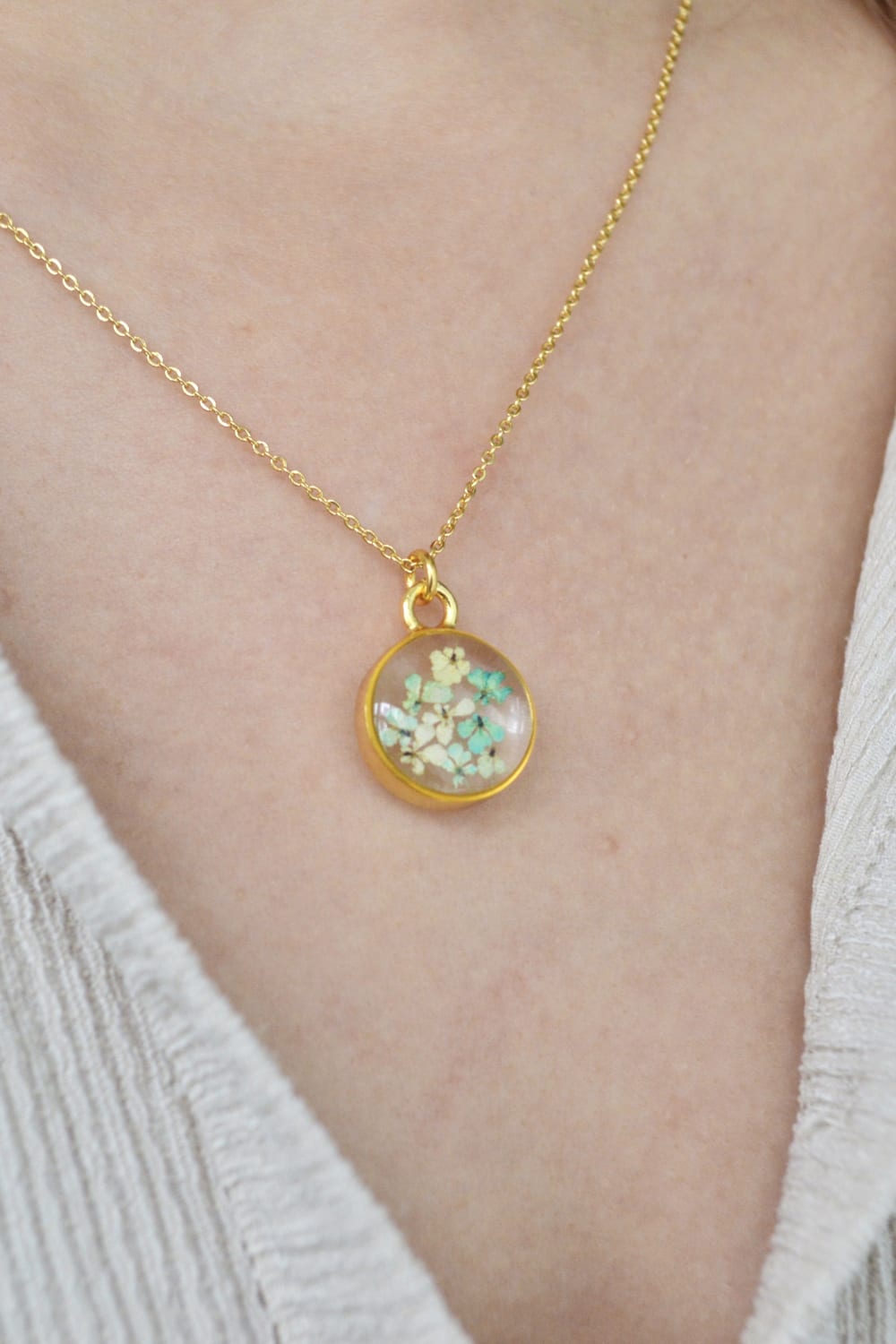 Fiorel Design-Happy Blue Sky Circle Kolye-Kolye-2-milagron.live