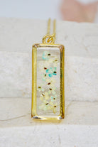 Fiorel Design-Happy Blue Sky Rectangle Kolye-Kolye-1-milagron.live