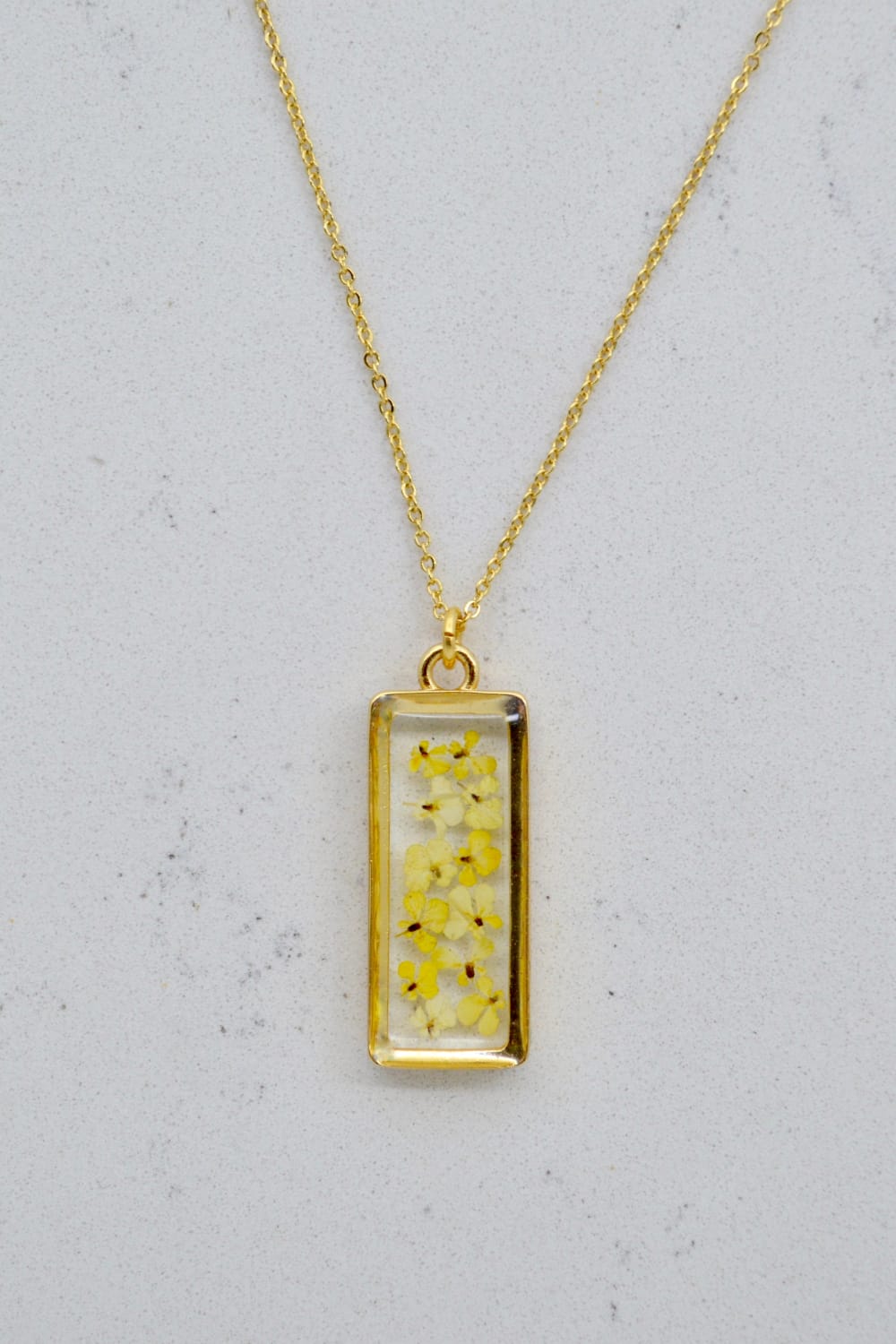 Fiorel Design-Honeybun Rectangle Kolye-Kolye-3-milagron.live