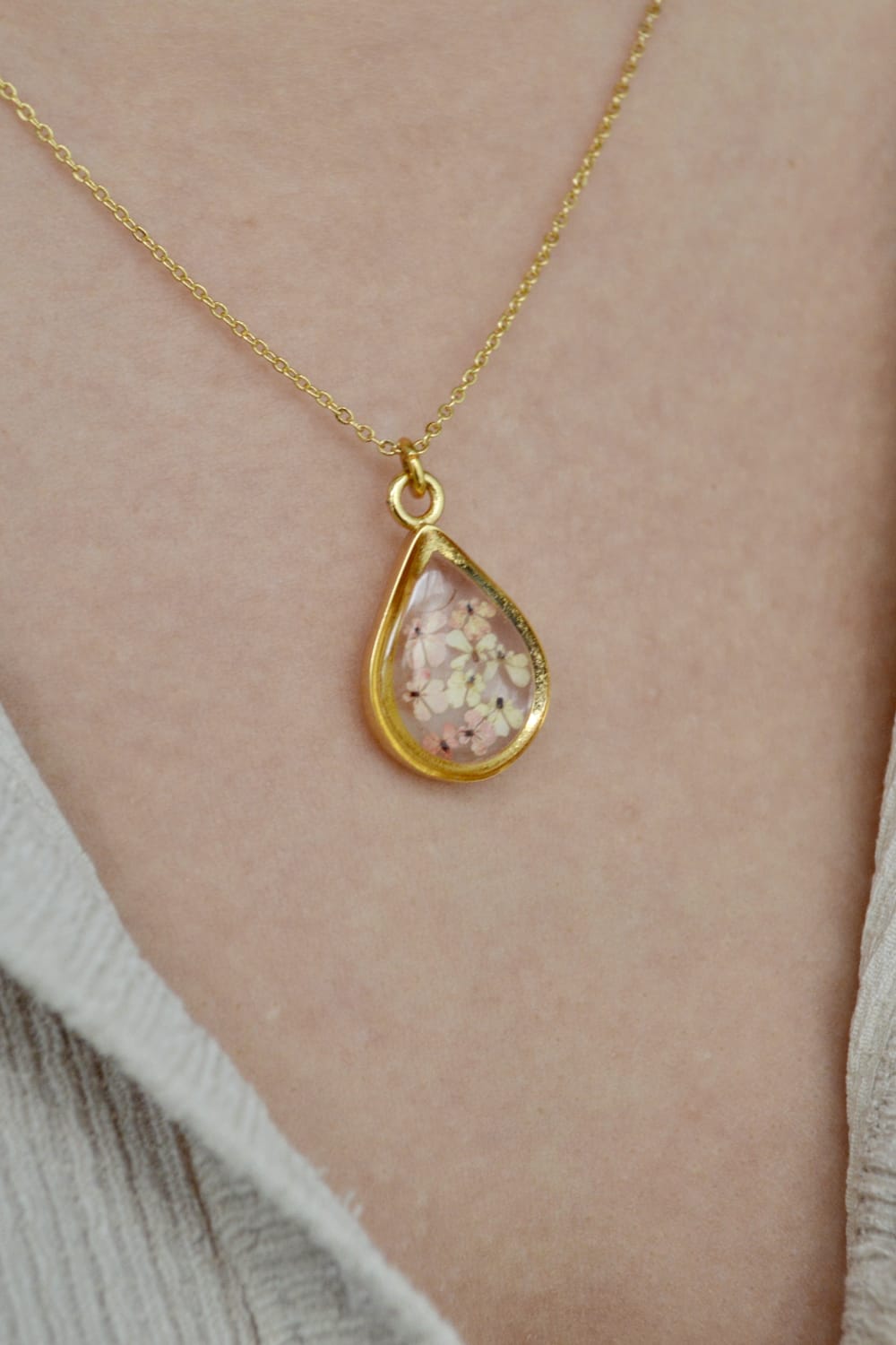 Fiorel Design-Lovefool Teardrop Kolye-Kolye-2-milagron.live