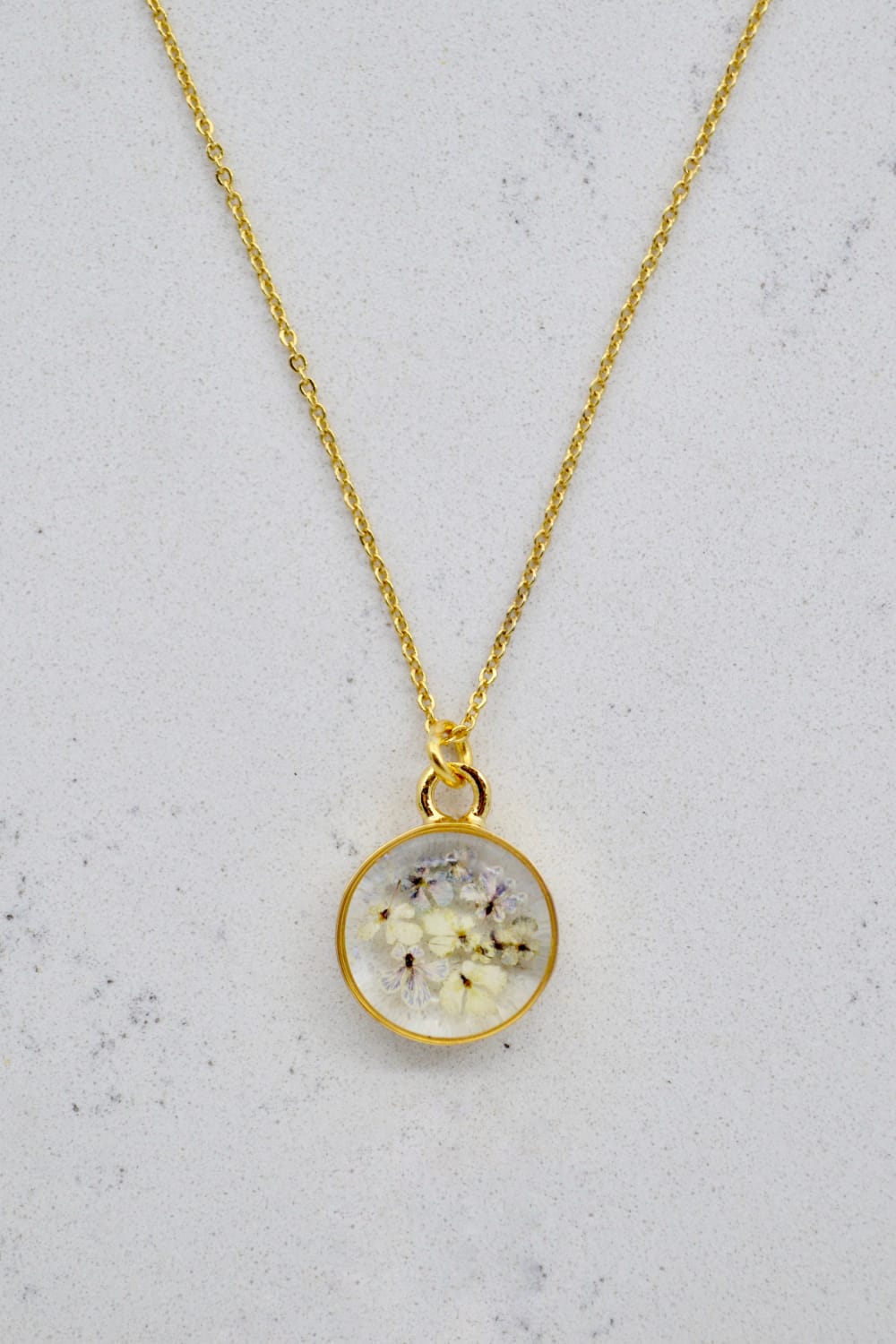 Fiorel Design-Muted Volet Circle Kolye-Kolye-3-milagron.live