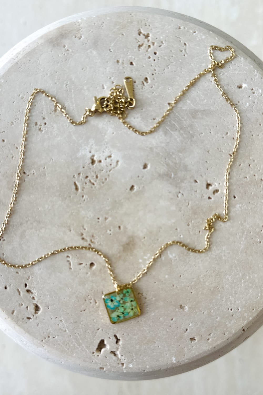 Fiorel Design-Teeny Weeny Square - Blue-Kolye-2-milagron.live