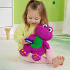 Hyg89 Fisher-Price Kalp Yapan Barney Pelüş Oyuncağı