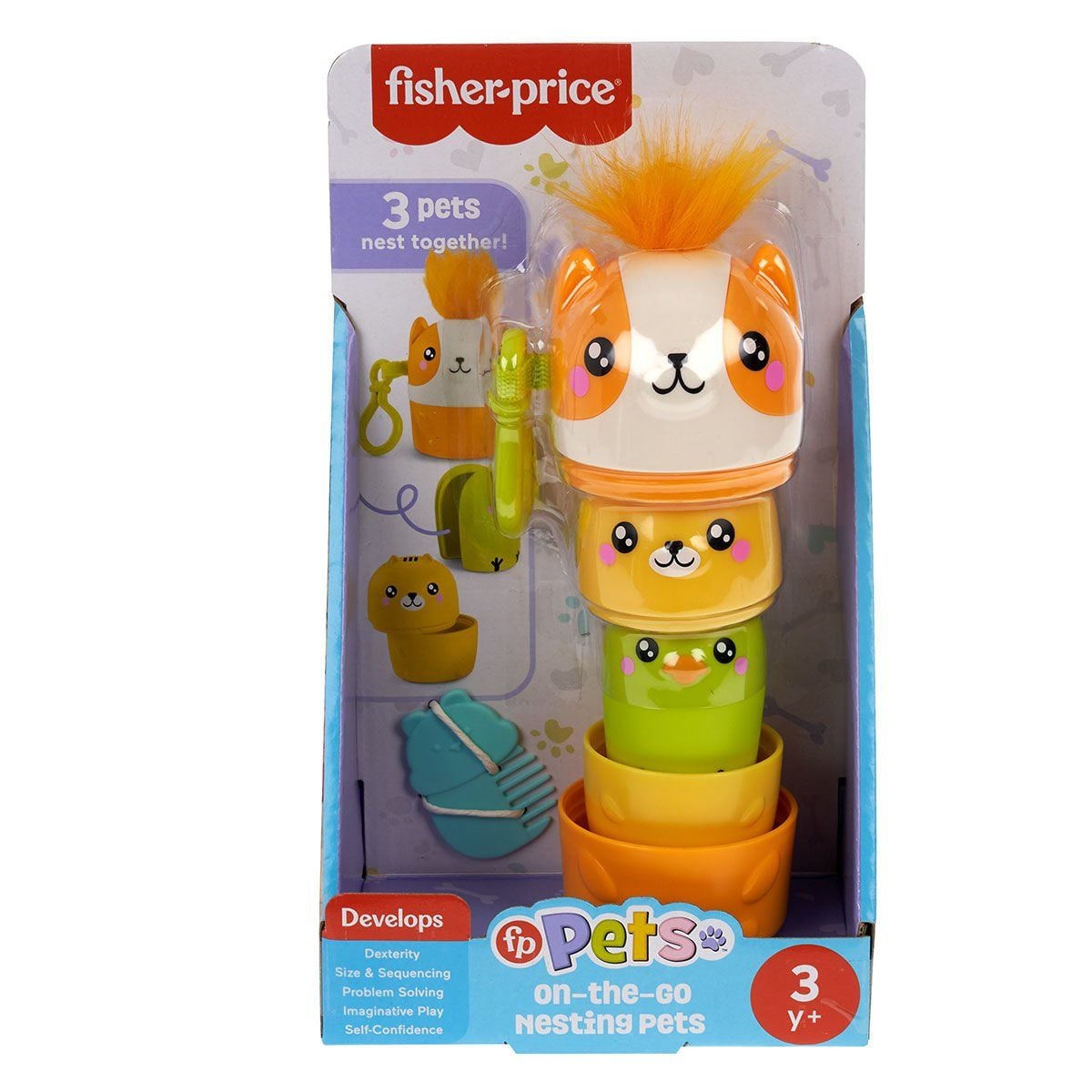 Hxp17 Fisher-Price Taşınabilir Sevimli Dostlar