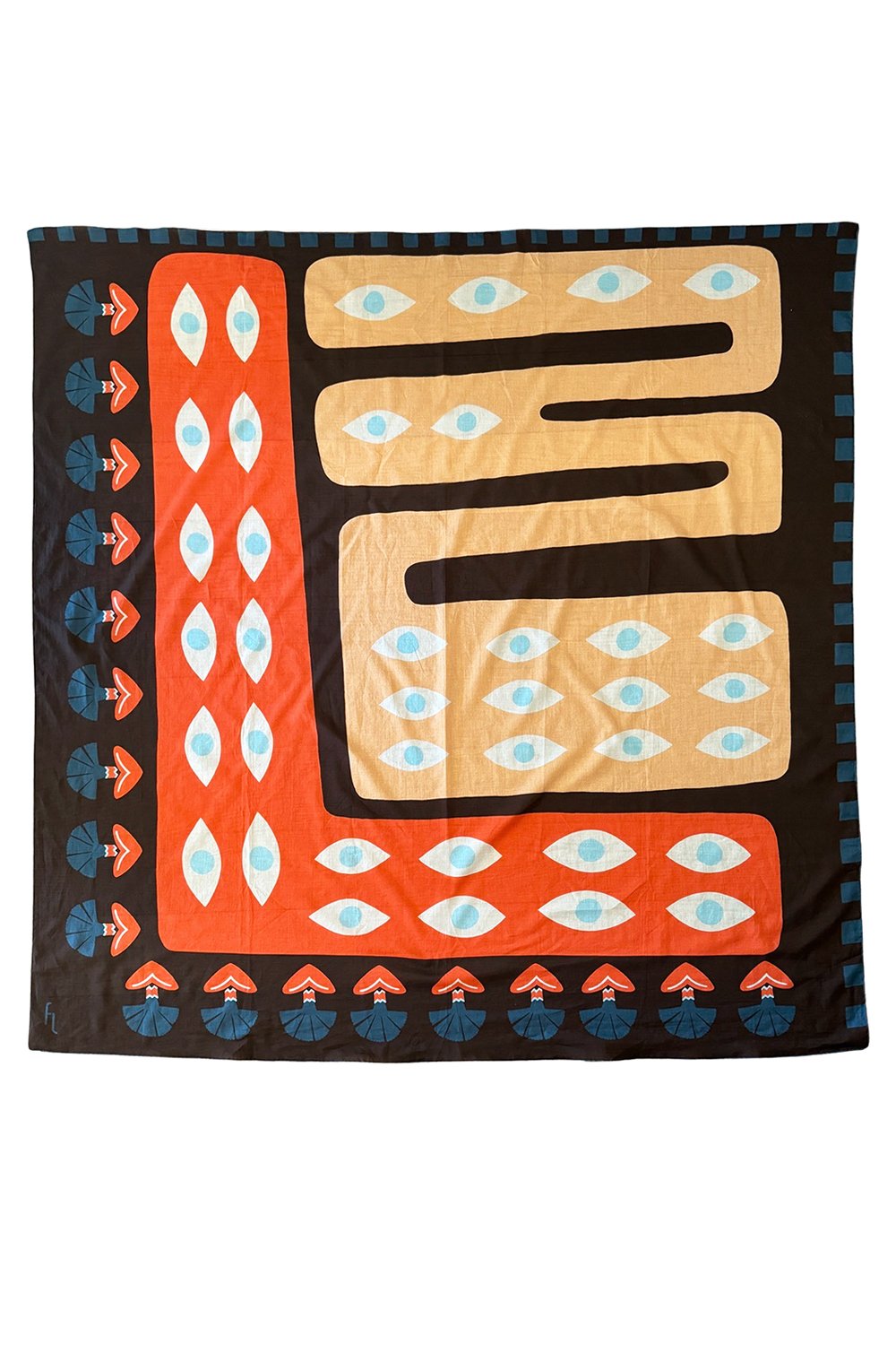Folie Living-A Twinkle In The Eye Bandana-Şal & Fular-2-milagron.live