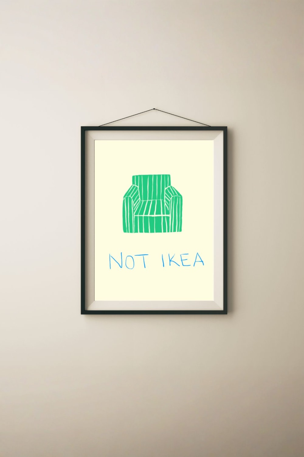 Fulya Genç-Not Ikea Artprint-Tablo-1-milagron.live