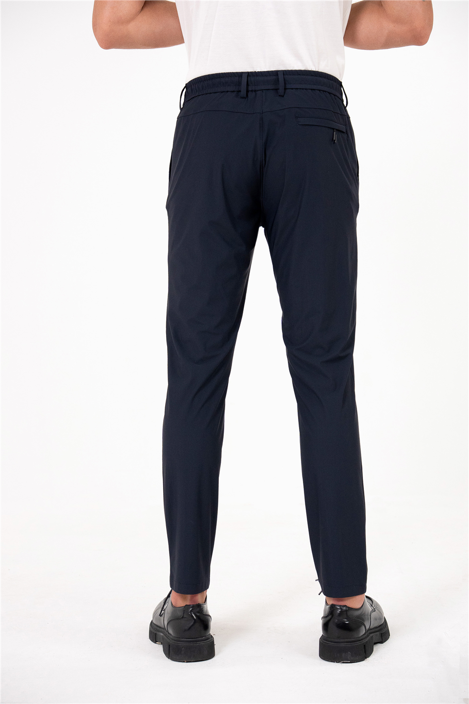 Beli Lastikli Arka Cebi Gizli Fermuarlı Jogger Erkek Pantolon