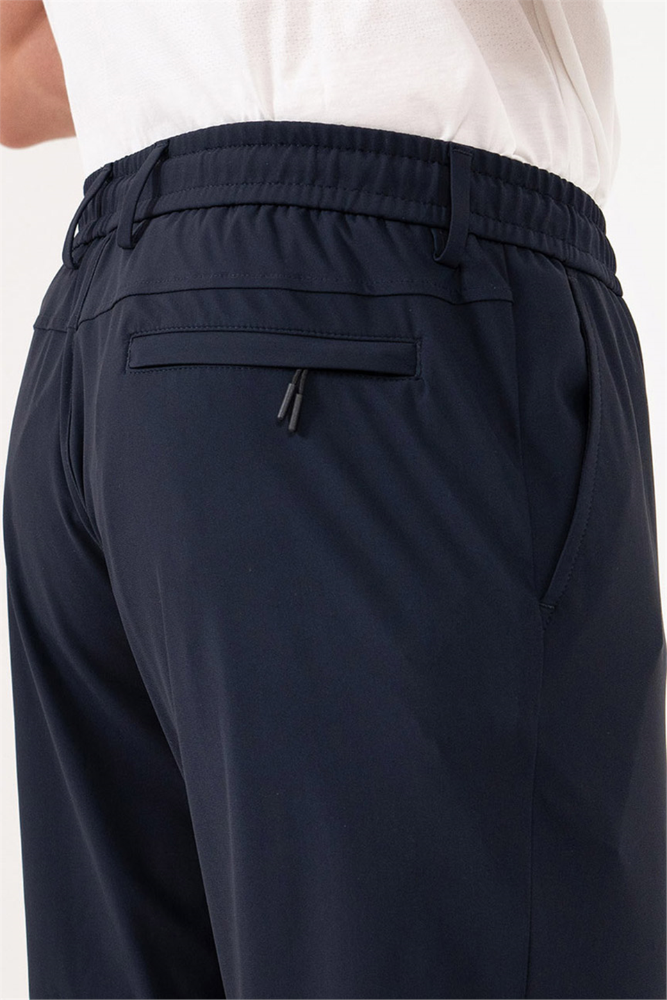 Beli Lastikli Arka Cebi Gizli Fermuarlı Jogger Erkek Pantolon