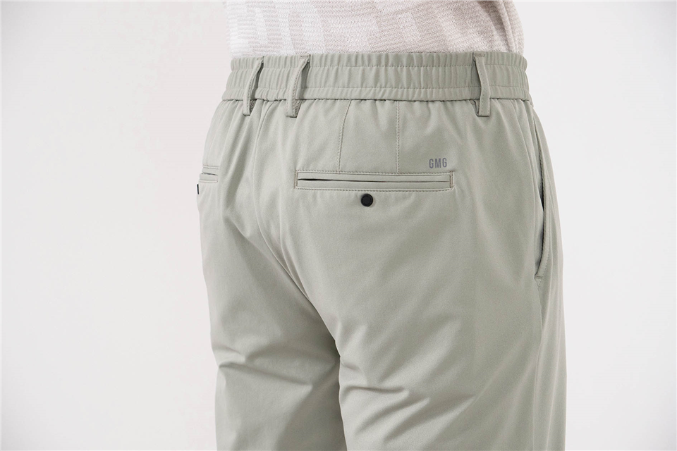 Beli Lastikli Arka Cepleri Çıtçıt Kapamalı Jogger Erkek Pantolon
