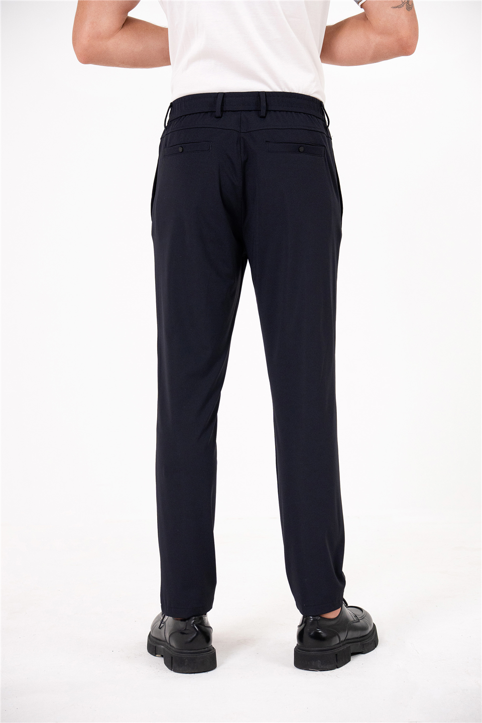 Beli Lastiklli Arkası Tek Fleto Jogger Erkek Pantolon