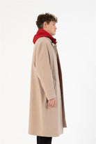 GMG Firenze-Oversize Erkek Palto Kaban-MONT-3-milagron.live