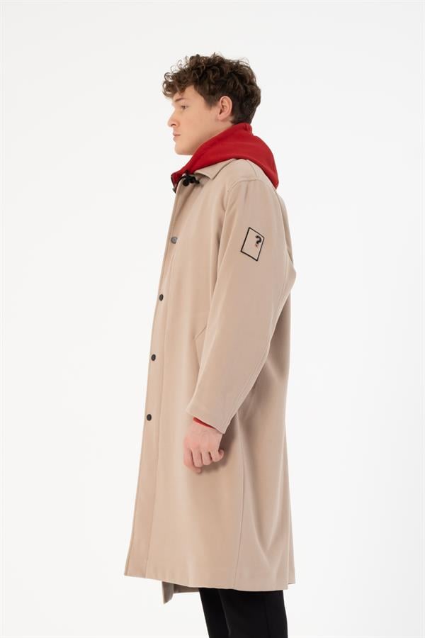 GMG Firenze-Oversize Erkek Palto Kaban-MONT-4-milagron.live