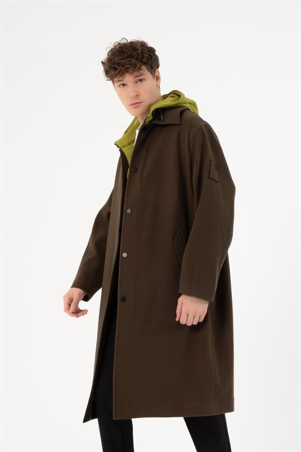 GMG Firenze-Oversize Erkek Palto Kaban-MONT-7-milagron.live