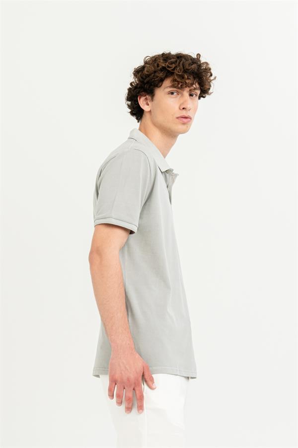 GMG Firenze-Polo Yaka Slim Fit Basic T-Shirt-T-Shirts-11-milagron.live