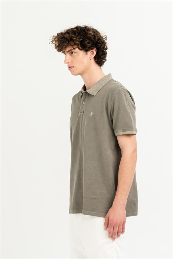 GMG Firenze-Polo Yaka Slim Fit Basic T-Shirt-T-Shirts-16-milagron.live