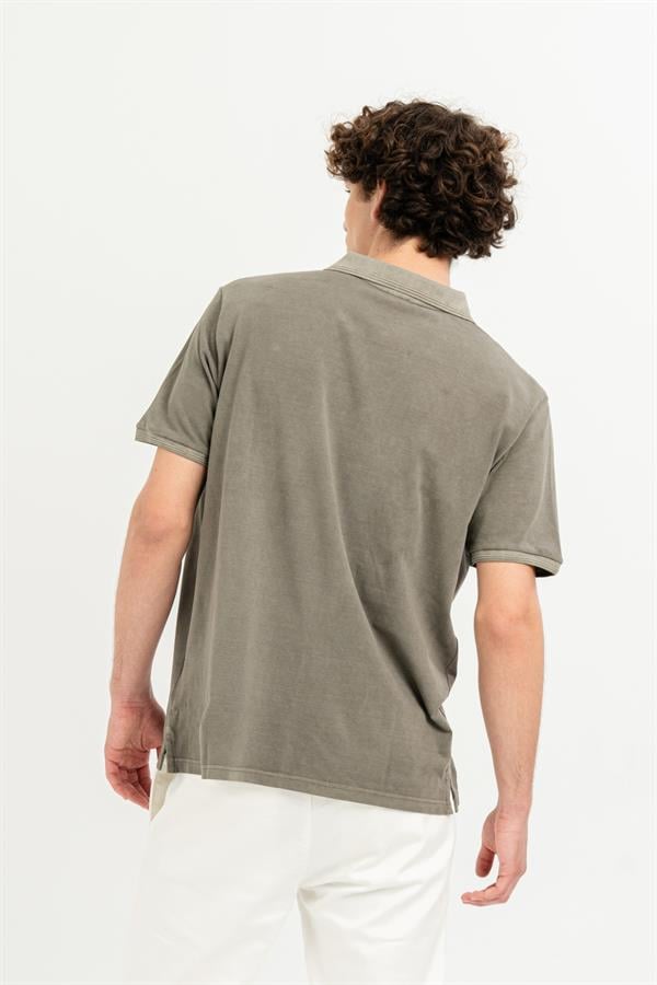 GMG Firenze-Polo Yaka Slim Fit Basic T-Shirt-T-Shirts-17-milagron.live