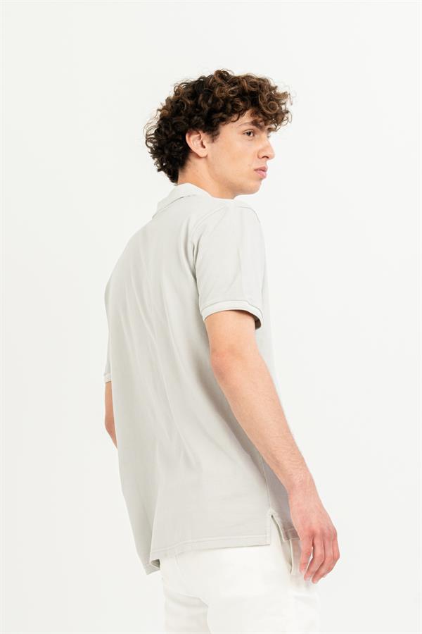 GMG Firenze-Polo Yaka Slim Fit Basic T-Shirt-T-Shirts-24-milagron.live