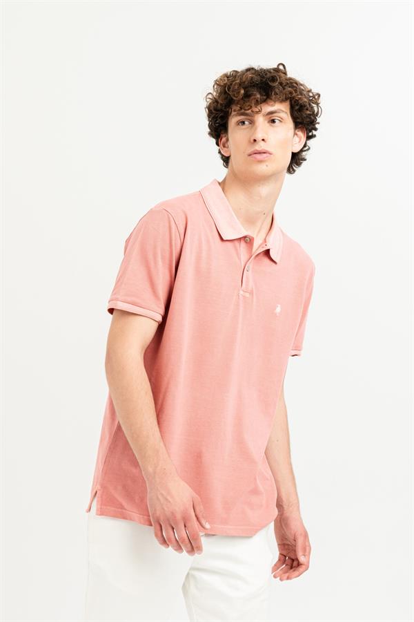 GMG Firenze-Polo Yaka Slim Fit Basic T-Shirt-T-Shirts-4-milagron.live