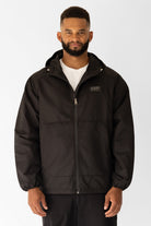GNP İstanbul-Black Waterproof Rain Jacket-Yağmurluk-1-milagron.live
