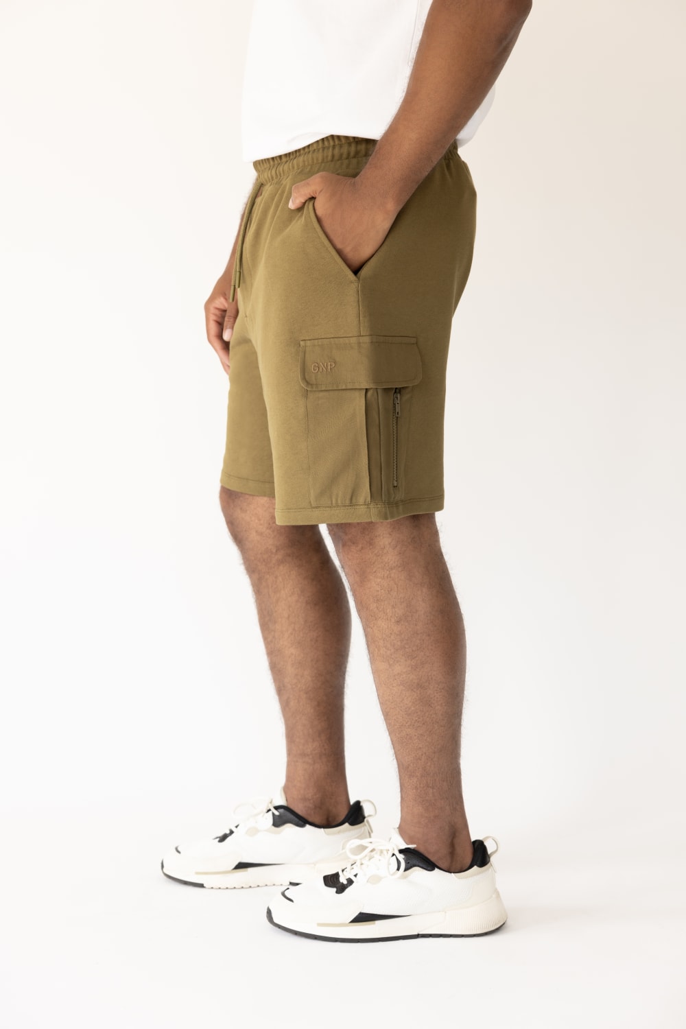 GNP İstanbul-Khaki Cargo Shorts-Şort-2-milagron.live
