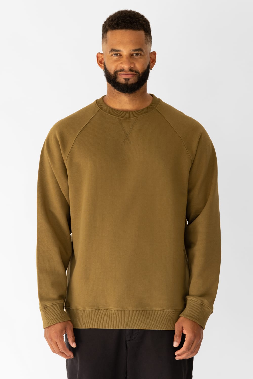 GNP İstanbul-Khaki Raglan Sweatshirt-Sweatshirts & Hoodies-1-milagron.live