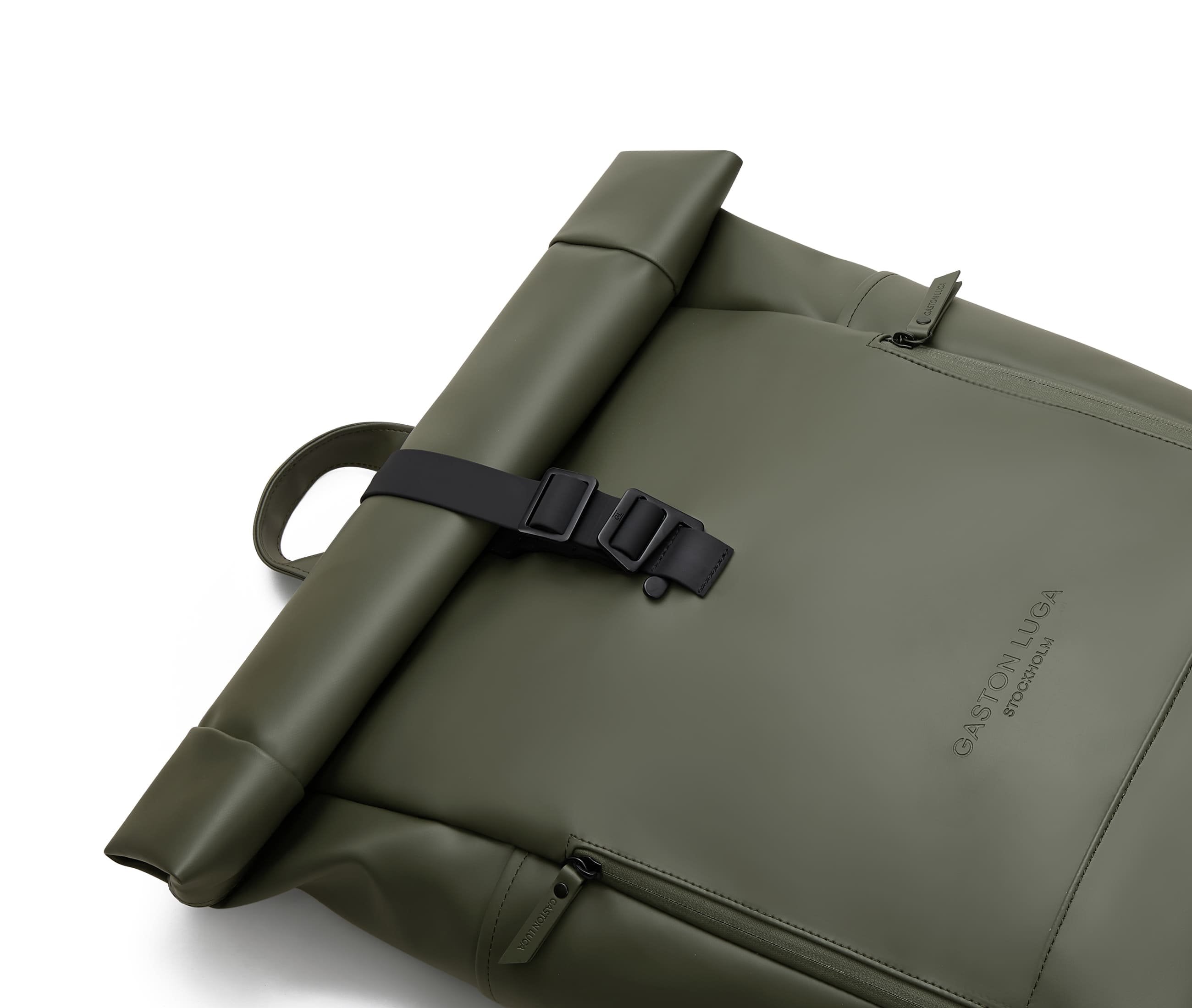 Gaston Luga-Gaston Luga Spläsh Rolltop 16" Sırt çantası Olive-Sırt Çantası-4-milagron.live